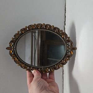 Topaz bordered mirror